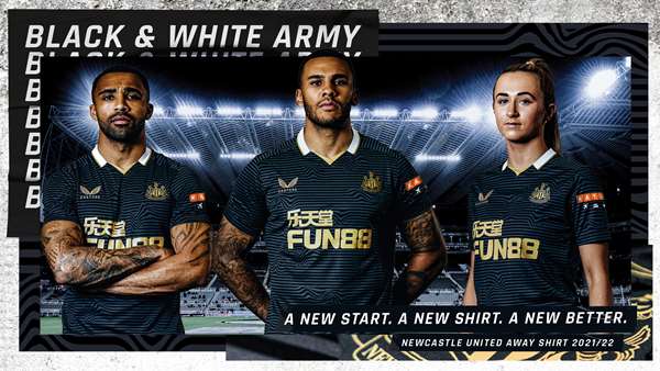Newcastle United Introducing Our New 2021 22 Away Kit