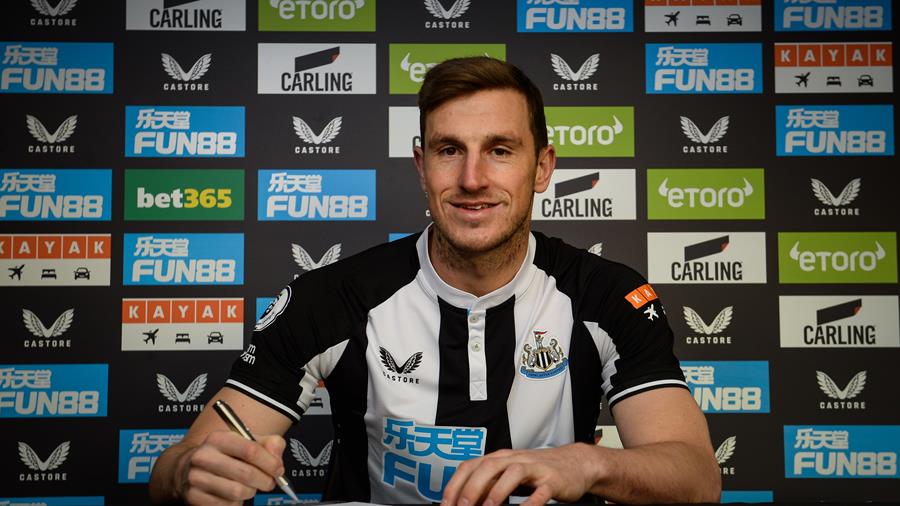 Newcastle United - Newcastle United sign Chris Wood from Burnley
